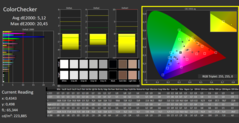 CalMAN - ColorChecker (calibrado)