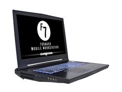 En revisión: Eurocom Tornado F7W. Modelo de prueba proporcionado por Eurocom