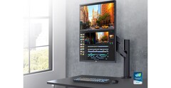 El nuevo monitor DualUp. (Fuente: LG)