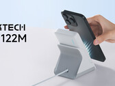 El Cuktech CP122M puede acoplarse a un soporte externo para convertirlo en un cargador inalámbrico con cable normal (Fuente de la imagen: Cuktech - editado)