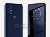 El Motorola 'Maui' tiene un diseño sencillo con gruesos biseles de pantalla. (Fuente de la imagen: 91mobiles)