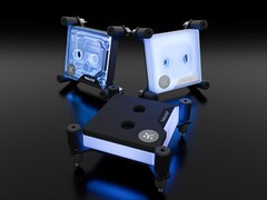EK lanza los nuevos bloques de agua Velocity3 compatibles con las últimas CPU de Intel y AMD. (Fuente de la imagen: EK)