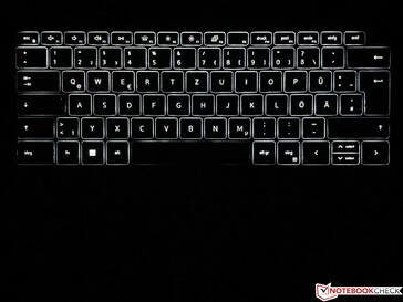 Iluminación del teclado