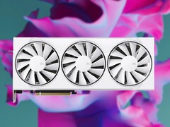 La XFX Swift Radeon RX 9070 OC disfruta de un boost clock de 2,7 GHz. (Fuente de la imagen: XFX, Unsplash, editado)