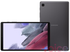 Samsung Galaxy Tab A7 Lite render no oficial (Fuente: Evan Blass)