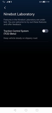 Control de tracción en fase beta