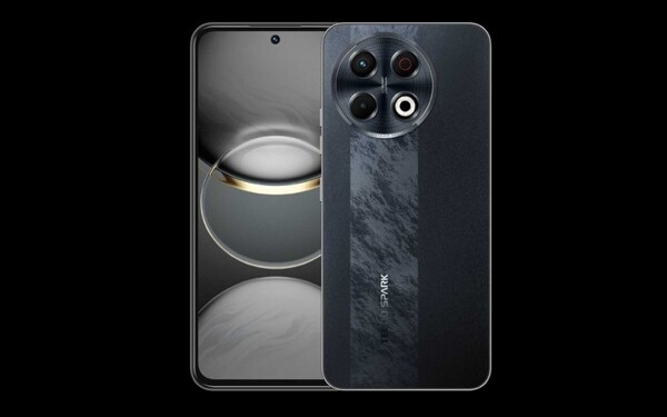 El Tecno Spark 30 Pro en Obsidian Edge. (Fuente de la imagen: Tecno vía GSMArena)