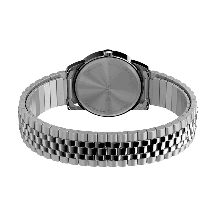 El reloj Timex Easy Reader TW2V40000UJ viene con una pulsera de acero inoxidable