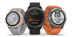 La serie Garmin Fenix 6 se lanzó hace casi tres años (Fuente: Garmin)