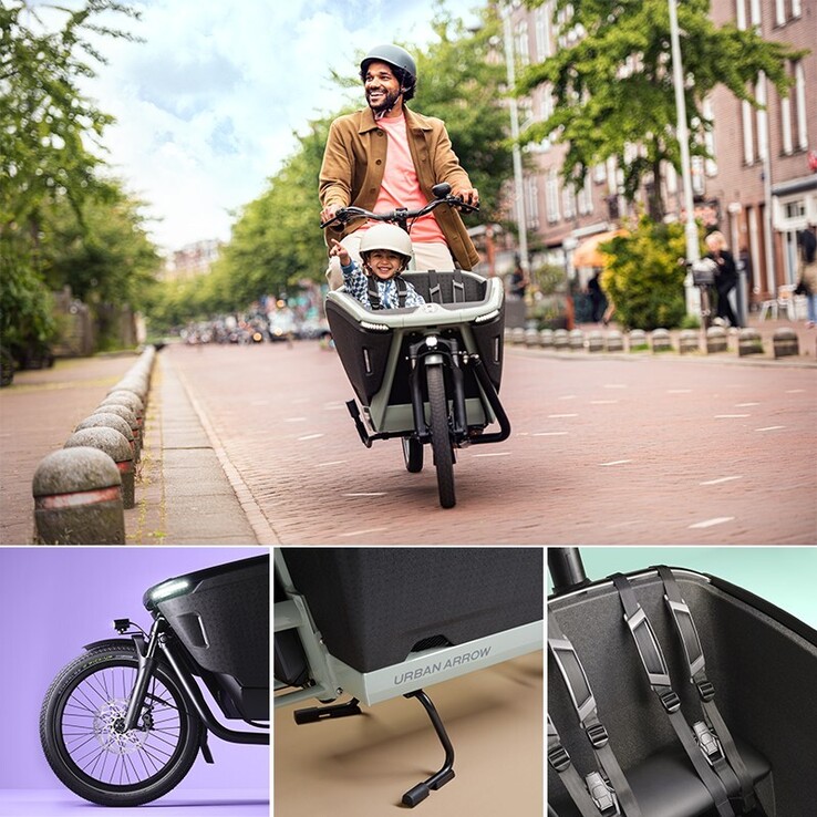 La Urban Arrow FamilyNext Pro luce ahora un nuevo y elegante diseño de caja redondeada (Fuente de la imagen: Urban Arrow)