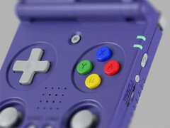 El Anbernic RG34XX SP en su acabado Indigo. (Fuente de la imagen: Anbernic)