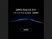La filtración del "lanzamiento del Find X3". (Fuente: Weibo)