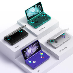 La edición Pocket Flip 2 Dimensity conserva el mismo diseño que la variante original Snapdragon. (Fuente de la imagen: Retroid)