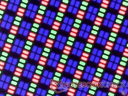 Matriz de subpíxeles RGB OLED de Sharp