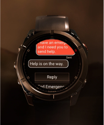Pero también puede salvar vidas en caso de emergencia. (Fuente de la imagen: Garmin)