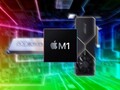 Apple Los chips de la serie M1 podrían desafiar a los Threadrippers de AMD y a las tarjetas Ampere de Nvidia en algunas pruebas. (Fuente de la imagen: AMD/Apple/Nvidia/Pinterest - editado)