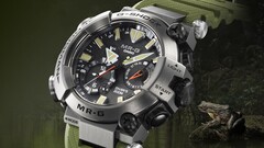 Casio presenta el reloj de submarinismo de gama alta MR-G Frogman MRG-BF1000RG con motivo de rana Goliat. (Fuente de la imagen: Casio)