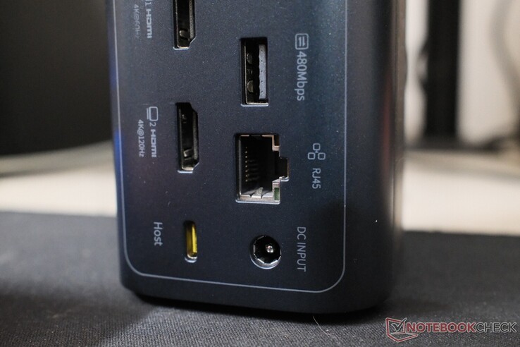 El RD1 Pro cuenta con dos puertos HDMI: uno con resolución 4K a 120 Hz y otro con resolución 4K a 60 Hz.
