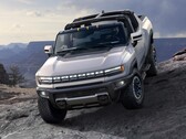 La camioneta eléctrica Hummer EV con capacidad todoterreno tiene una autonomía sorprendentemente decente en carretera a 70 mph (Imagen: GMC)
