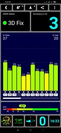 Prueba de GPS al aire libre