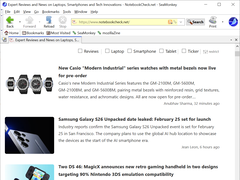 SeaMonkey 2.53.22 mostrando la página de inicio de Notebookcheck (Fuente de la imagen: Captura de pantalla - Notebookcheck)