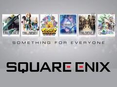 Banner mostrando los juegos Final Fantasy de Square Enix (Fuente de la imagen: Square Enix con ediciones)