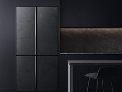 El frigorífico de rejilla TCL Q10 de 555 litros tiene tres secciones que pueden tener cada una una temperatura diferente. (Fuente de la imagen: TCL)