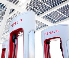 Supercargadores Tesla (Fuente de la imagen: Tesla)