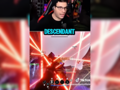 Screengrabs de los supuestos anuncios de TikTok generados por IA de The First Descendant (fuente de la imagen: TheFirstDescendant Reddit)