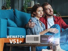 El proyector WEWATCH V51P tiene una función de ruido blanco. (Fuente de la imagen: WEWATCH)