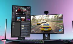 El XENEON 27QHD240 utiliza paneles OLED MLA para proporcionar altos valores de brillo. (Fuente de la imagen: Corsair)