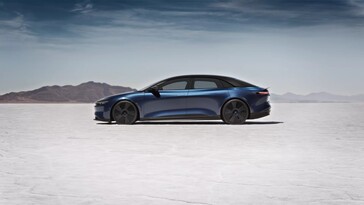 Prueba del Lucid Air Sapphire Edition Salt Flats