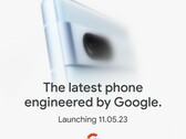 Se espera que el Azul Ártico sea uno de los cuatro colores de lanzamiento del Pixel 7a. (Fuente de la imagen: Google)