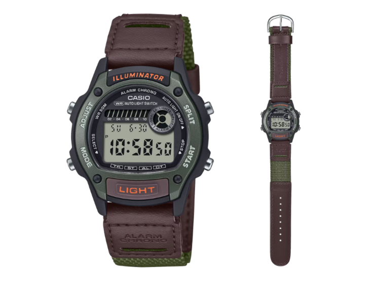 El reloj Casio Standard W220HF-3AV. (Fuente de la imagen: Casio)