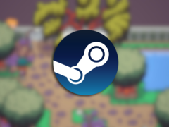 Discounty se lanzará en Steam, PlayStation, Xbox y Nintendo Switch. En la imagen, una captura de pantalla del juego con el logotipo de Steam superpuesto. (Fuente de la imagen: Steam - Editado)