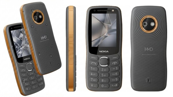 Este teléfono se parece al Nokia 123 Shield, pero su cámara frontal y su flash LED lo diferencian del teléfono básico de Nokia.