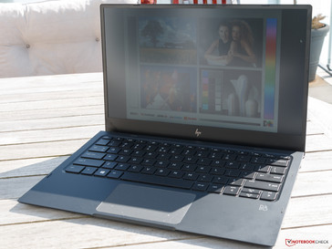 HP Lap Dock contra el sol