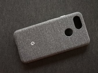 El chasis de tela Pixel 3