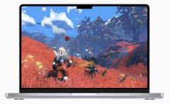 Juegos AAA como No Man's Sky son compatibles con MetalFX en Mac, pero originalmente también lo eran con la tecnología FSR de AMD en PC. (Imagen: Apple)