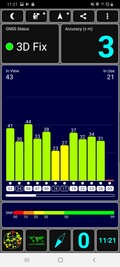 Prueba de GPS al aire libre