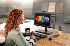 El Lenovo ThinkCentre M90a Pro Gen 4 pretende ser un AIO versátil para empresas. (Fuente de la imagen: Lenovo)