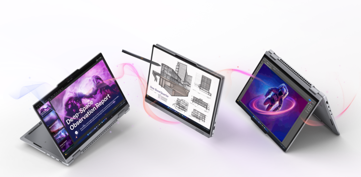 Lenovo ThinkPad X1 2 en 1 Gen 11 Aura Edition: Modos convertibles (fuente de la imagen: Lenovo)