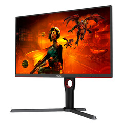 El AOC Gaming U27G3X/BK combina imágenes 4K con una frecuencia de actualización de 160 Hz. (Fuente de la imagen: AOC)