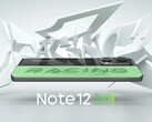 Xiaomi ha adornado el Redmi Note 12 Racing Edition con un escabroso tono verde. (Fuente de la imagen: Xiaomi)