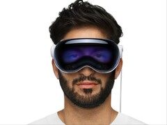 Apple La función EyeSight de Vision Pro revela los ojos del usuario en la parte frontal del casco. (Fuente de la imagen: Apple)