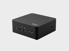El nuevo mini PC MSi Cubi NUC AI+ 2MG incorpora los procesadores Lunar Lake de Intel. (Fuente de la imagen: MSI)