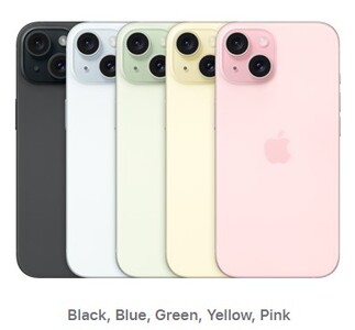 iPhone 15. (Fuente de la imagen: Apple)