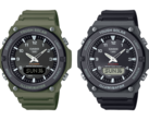 Casio ha lanzado los relojes AQ-S820W-1AV (derecha) y AQ-S820W-3BV (izquierda) en Europa. (Fuente de la imagen: Casio)