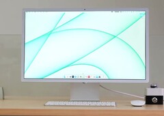 El iMac de 24 pulgadas parece más moderno sin su considerable barbilla. (Fuente de la imagen: Bilibili)