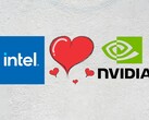 Los futuros procesadores Intel para equipos de sobremesa y móviles podrían prescindir por completo de las iGPU de Arc en favor de las soluciones de Nvidia. (Fuente de la imagen: Intel, Nvidia, Unsplash, Pixabay)
